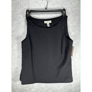 NWT Amanda Smith from Womens 3pc Suit Size 8 Black *Lined Tank Only*